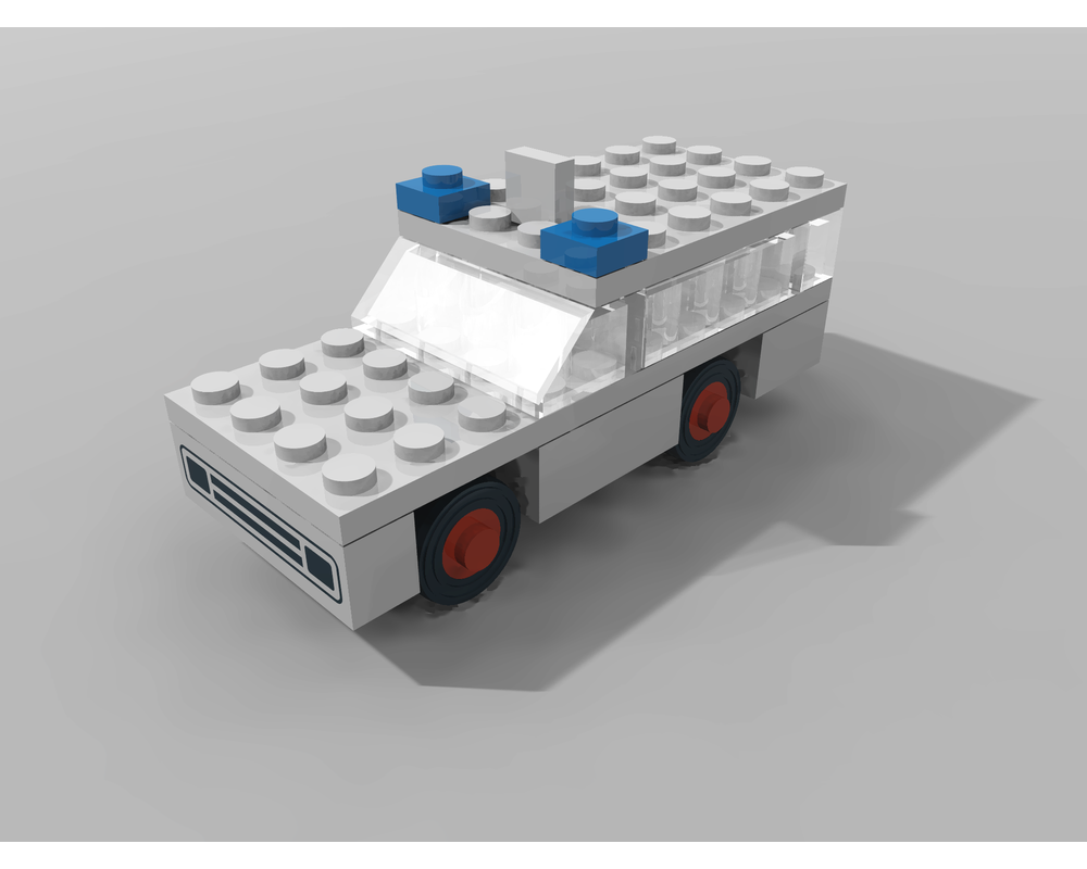 skål samling Rådne LEGO Set 653-1-s1 Ambulance (1973 Legoland > Hospital) | Rebrickable -  Build with LEGO
