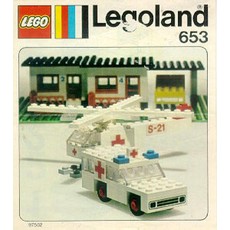 Ambulance and Helicopter (set 653-1)