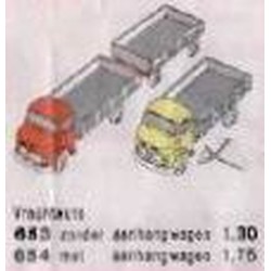 1:87 Mercedes Flatbed Truck