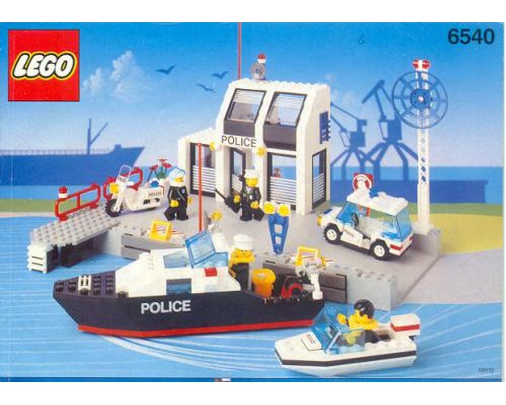 Forløber personlighed udskille LEGO Set 6540-1 Pier Police (1991 Town > Classic Town) | Rebrickable -  Build with LEGO