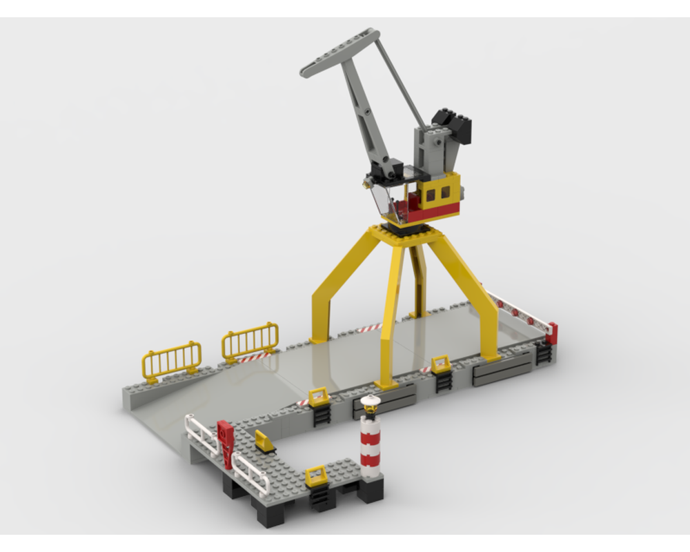 LEGO Set 6541-1-s6 Seaport Cargo Terminal (1991 Town > Classic Town ...