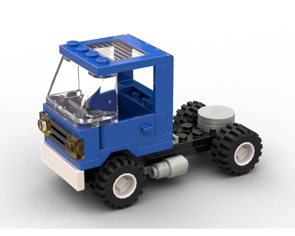 LEGO Set 6542-1-s1 Cabover Tractor Unit (1991 Town > Classic Town ...