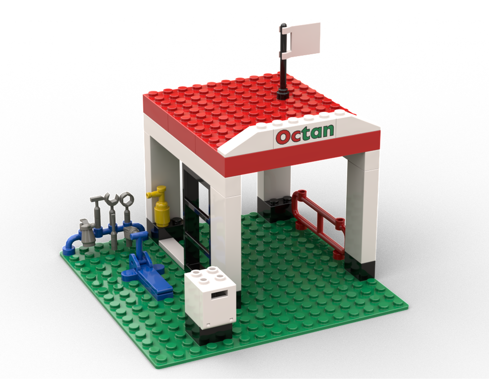 LEGO Set 6548-1-s5 Service Station (1997 Town > Town Jr.) | Rebrickable ...