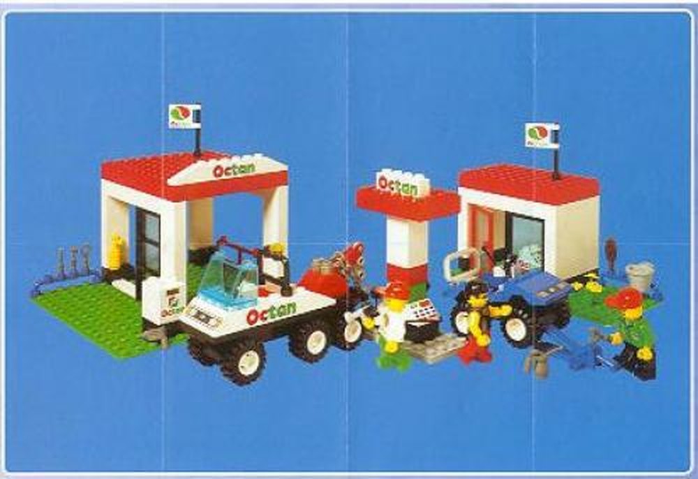 LEGO 65481 Octan Gas Station (1997 Town > Town Jr. > Gas Station