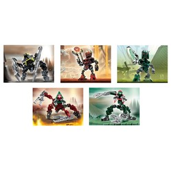 Matoran / Vahki Co-Pack 1 (contains 8607 8611 8614 8616 8618)