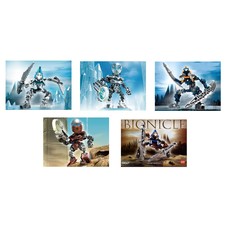 Matoran / Vahki Co-Pack 2 (contains 8610 8612 8615 8617 8619) (set 65515-1)