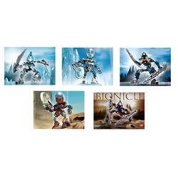 Matoran / Vahki Co-Pack 2 (contains 8610 8612 8615 8617 8619)