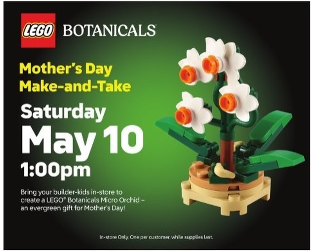 LEGO Set 6569161-1 Micro Orchid (2025 Botanicals) | Rebrickable