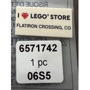 I [Heart] LEGO Store Flatiron Crossing, CO Tile
