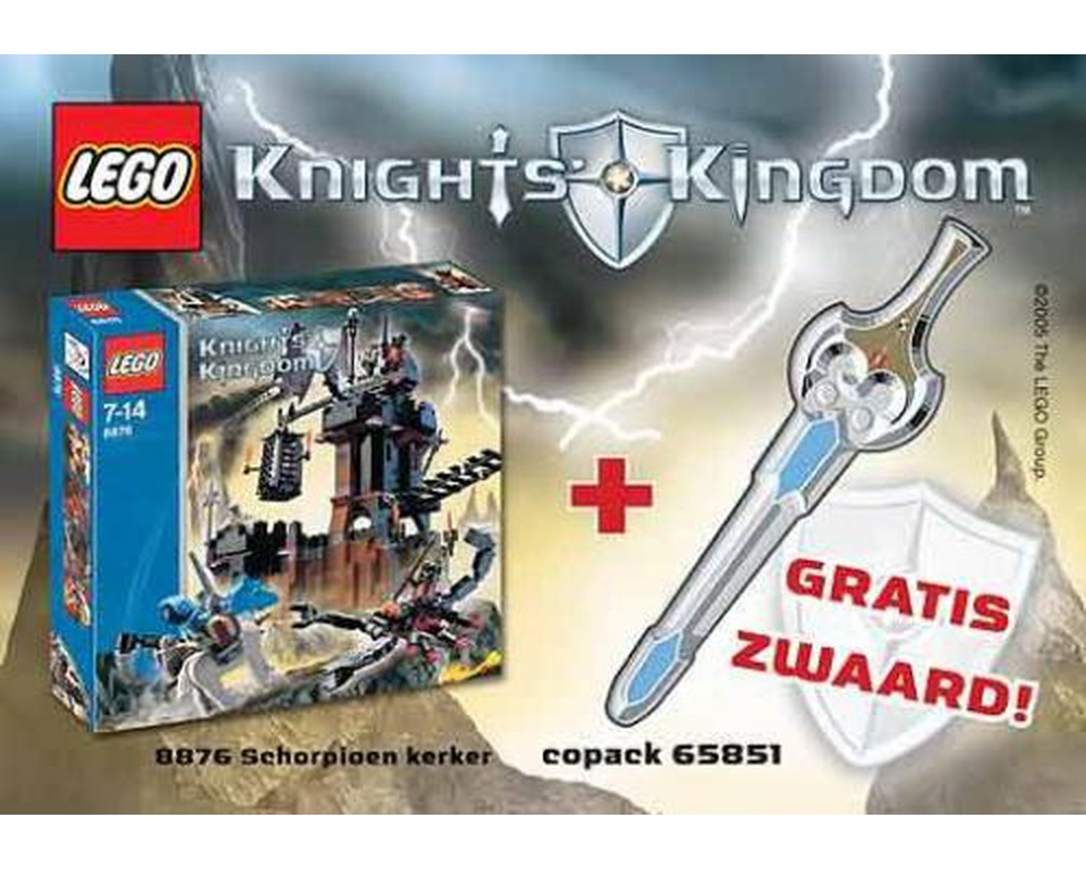 Misvisende Bygge videre på Abe LEGO Set 65851-1 Knights Kingdom II Co-Pack (2005 Castle > Knights Kingdom  II) | Rebrickable - Build with LEGO