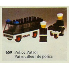 Police Patrol with Policemen (set 659-1)