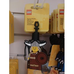 Viking Woman Bag Tag