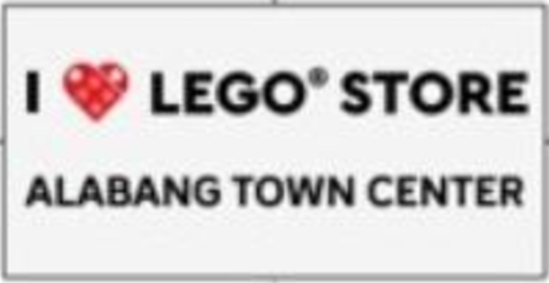 I [Heart] LEGO Store Alabang Town Center Tile