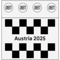 2025 Formula 1 Austrian Grand Prix Tile (set 6597570-1)