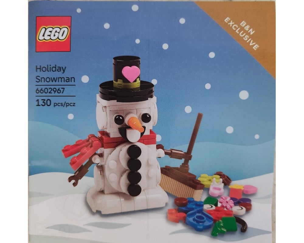 スノーマンセット LEGO Set 6602967-1 Holiday Snowman (2025 Seasonal) | Rebrickable