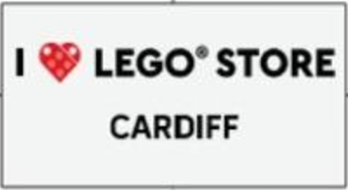 I [Heart] LEGO Store Cardiff Tile