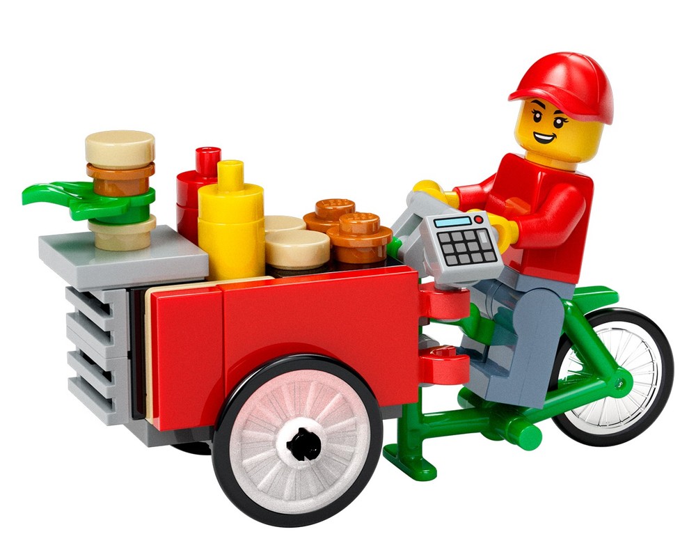 LEGO Set 6614213-1 Bike Burger Cart (2026 City) | Rebrickable - Build ...