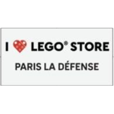 I [Heart] LEGO Store Paris La Défense Tile (set 6615072-1)