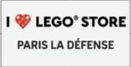 I [Heart] LEGO Store Paris La Défense Tile