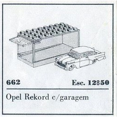 1:87 Opel Rekord (set 662-2)