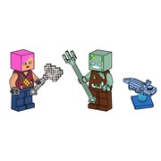 Adventurer with Drowned and Axolotl