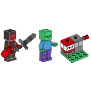Ninja, Zombie and TNT Launcher