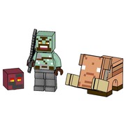 Orc Warrior with Baby Hoglin and Magma Cube