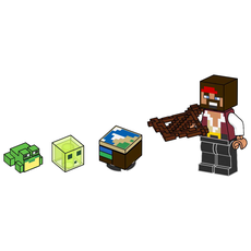 Pirate with Frog, Slime and Cartography Table (set 662513-1)