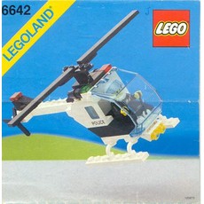 Police Helicopter (set 6642-1)
