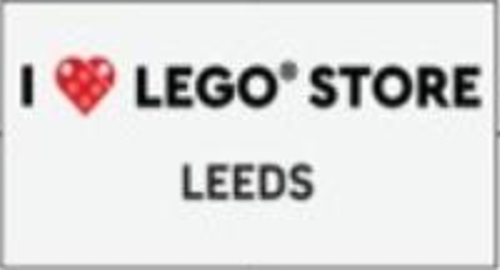 I [Heart] LEGO Store Leeds Tile