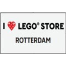 I [Heart] LEGO Store Rotterdam Tile (set 6646266-1)