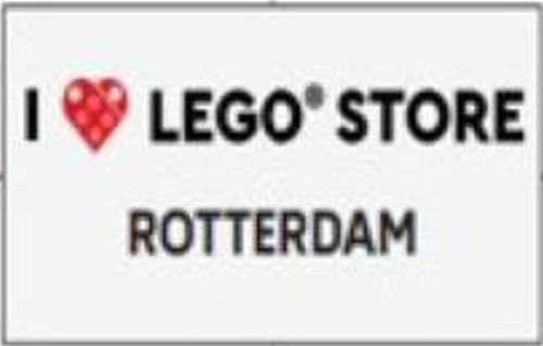 I [Heart] LEGO Store Rotterdam Tile
