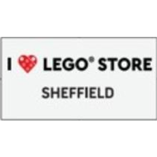 I [Heart] LEGO Store Sheffield Tile (set 6646267-1)
