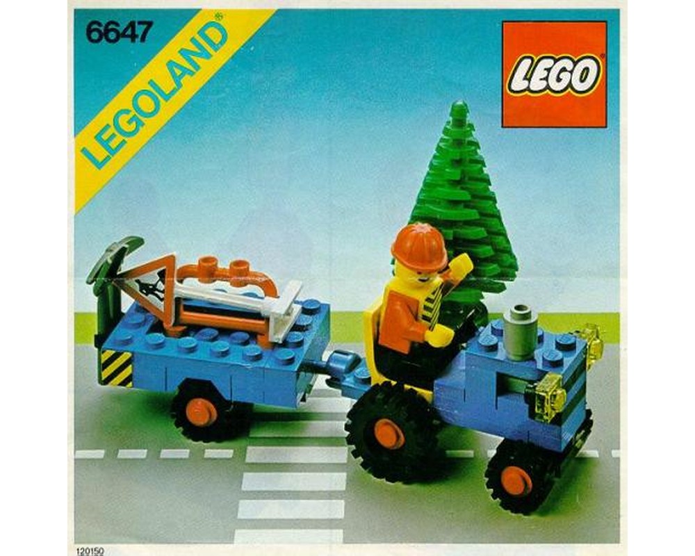 LEGO Set 6647-1 Highway Repair (1980 Town > Classic Town