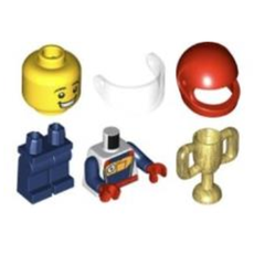 Racer Minifigure (set 6648849-1)