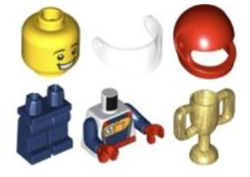 Racer Minifigure