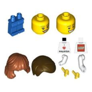 I Love Malaysia Minifigures