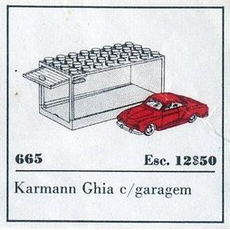 1:87 Karmann Ghia (set 665-1)