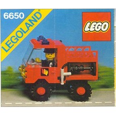 Fire and Rescue Van (set 6650-1)