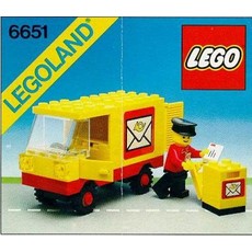 Post Office Van (set 6651-1)