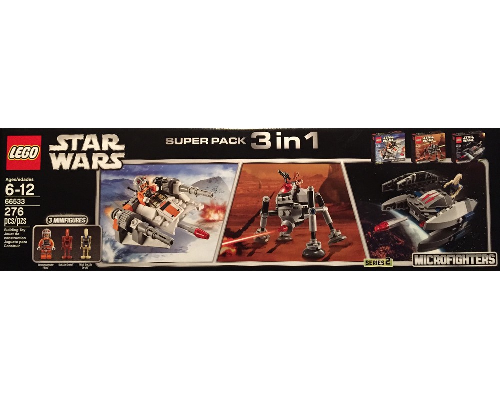 LEGO Set 66533-1 Star Wars Super Pack 3 in 1 (2015 Star Wars