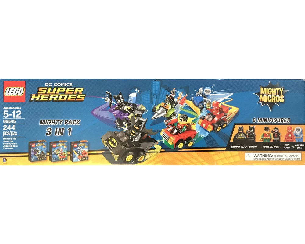  Lego Super Heroes Marvel Tri-Pack Included: Marvel