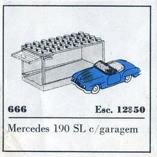1:87 Mercedes Sport (set 666-1)