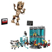 LEGO 76216 Iron Man Armoury - LEGO Super Heroes - BricksDirect Condition  New.