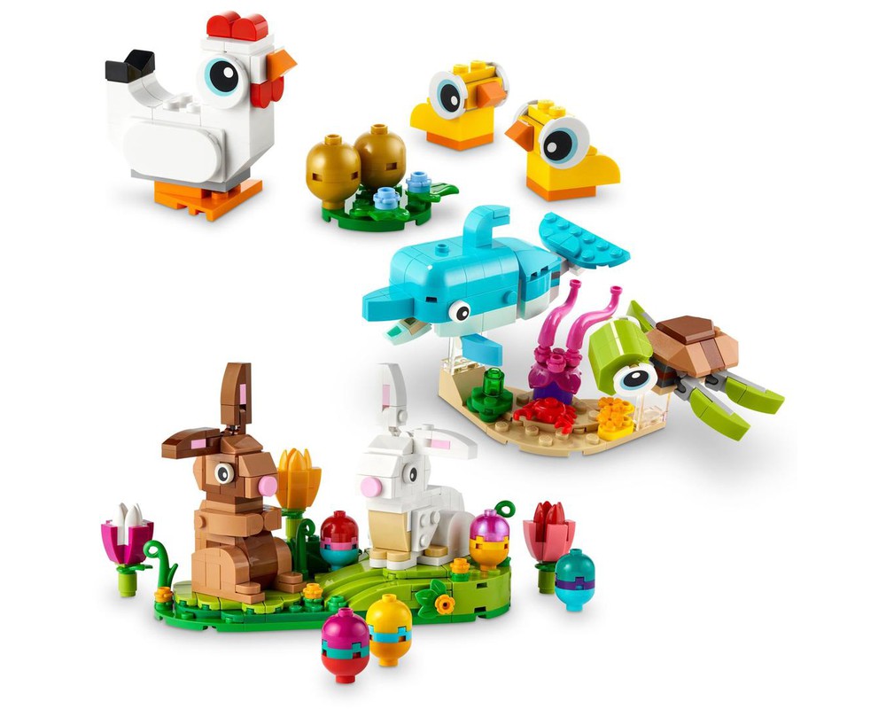 LEGO Set 66747-1 Animal Play Pack (2023 Seasonal > Easter ...