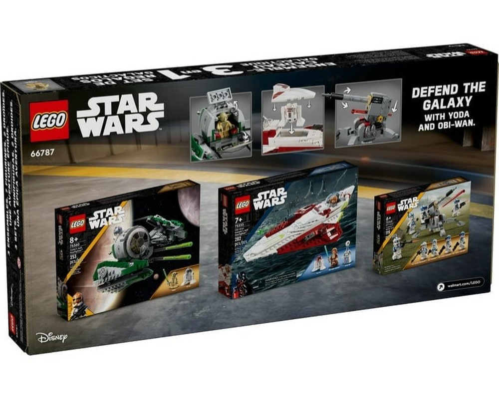 LEGO Set 66787-1 Jedi Masters Gift Set (2024 Star Wars