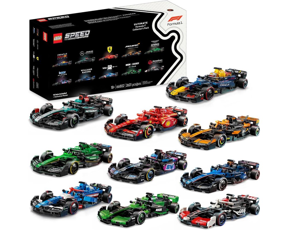 2025Monaco F1GP 限定セット LEGO Set 66802-1 Ultimate Formula 1 Collector's Pack (2025 Speed
