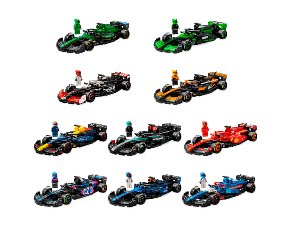 kg出品 LEGO 66802 Speed Champions Ultimate Formula 1 Collector's