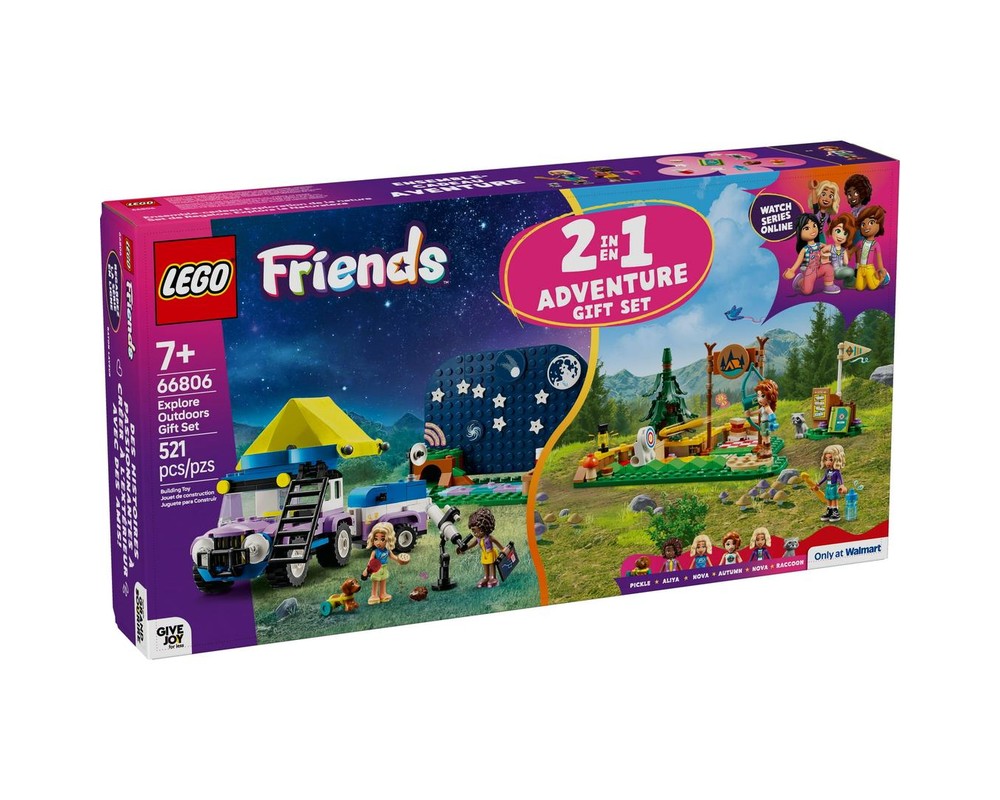 1+1 LEGO Set 66806-1 Explore Outdoors Gift Set (2025 Friends