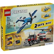 LEGO Set 31146-1 Flatbed Truck with Helicopter (2024 Creator